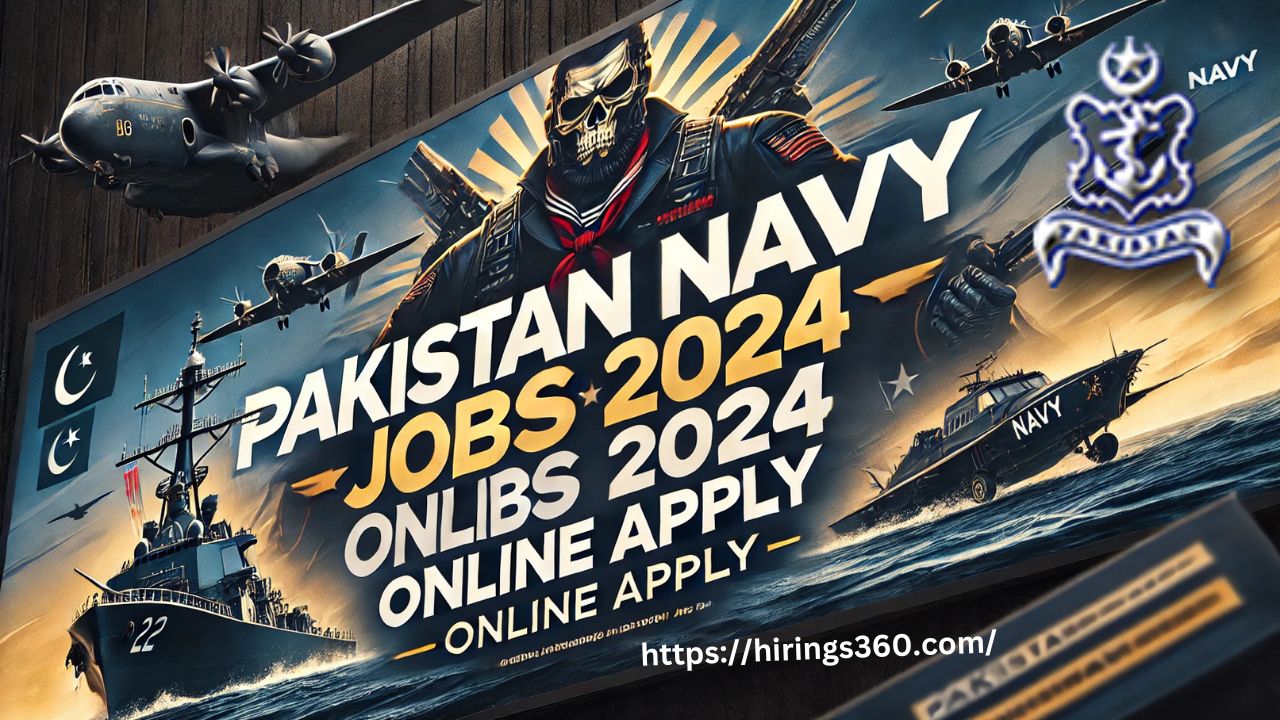 Pakistan Navy Jobs 2024 | Online Apply