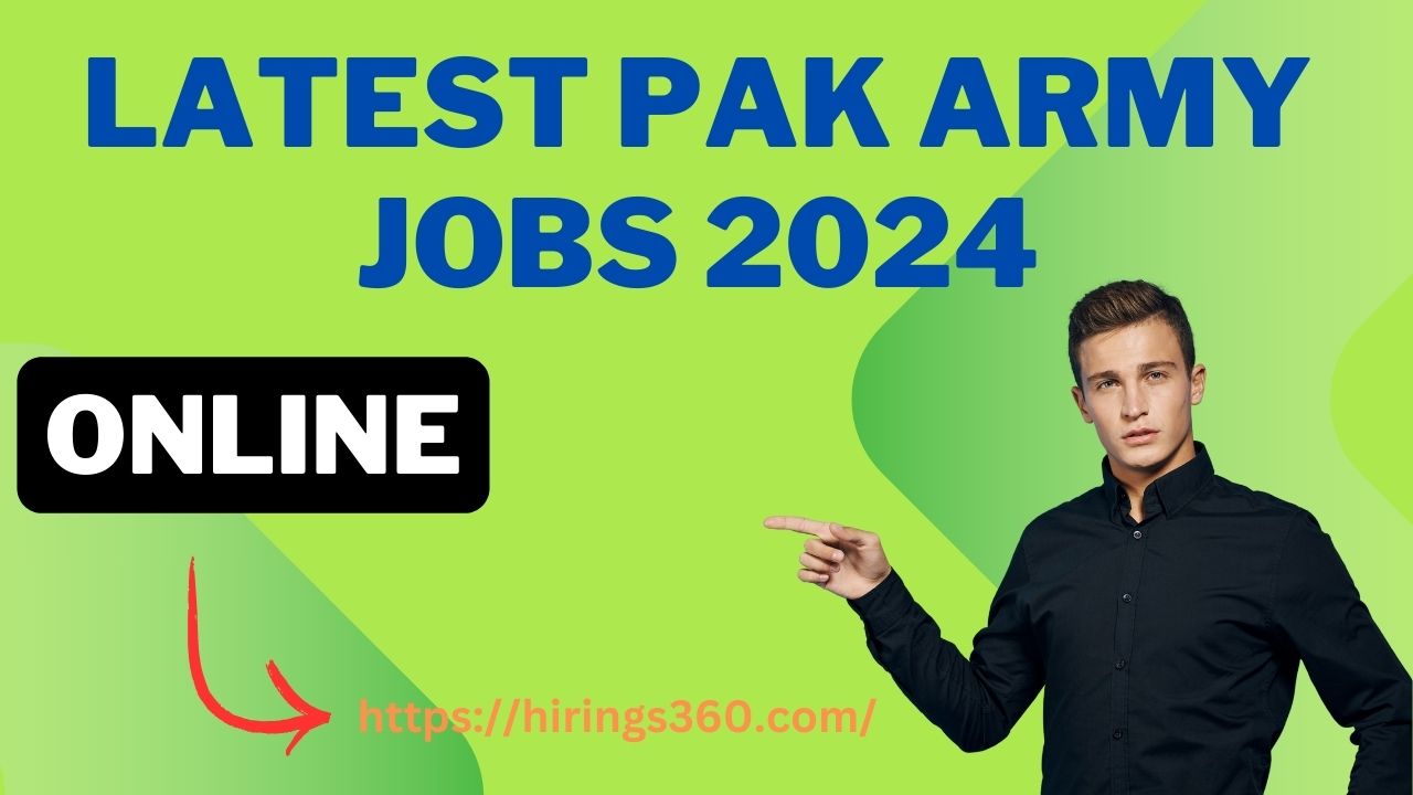 Latest Pak Army Jobs 2024 | Online Apply