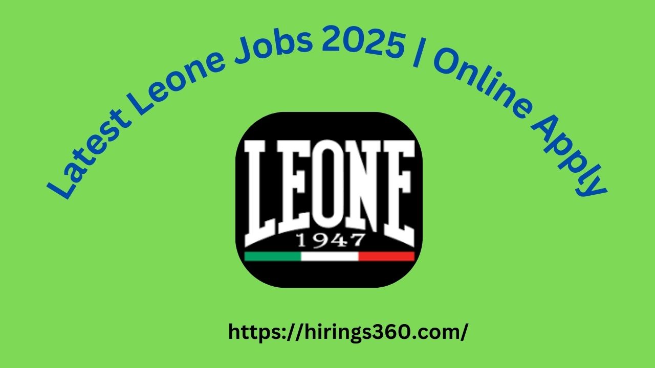 Latest Leone Jobs 2025 | Online Apply