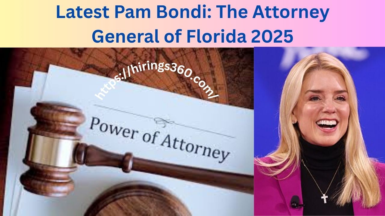Latest Pam Bondi: The Attorney General of Florida 2025